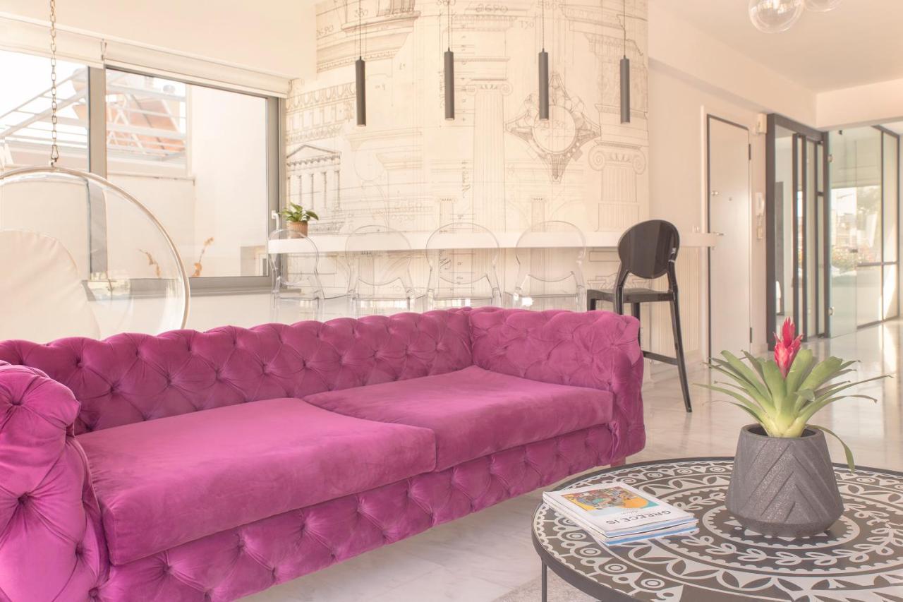 Luxury Apartment Near Acropolis-Living Stone Gold Atene Esterno foto