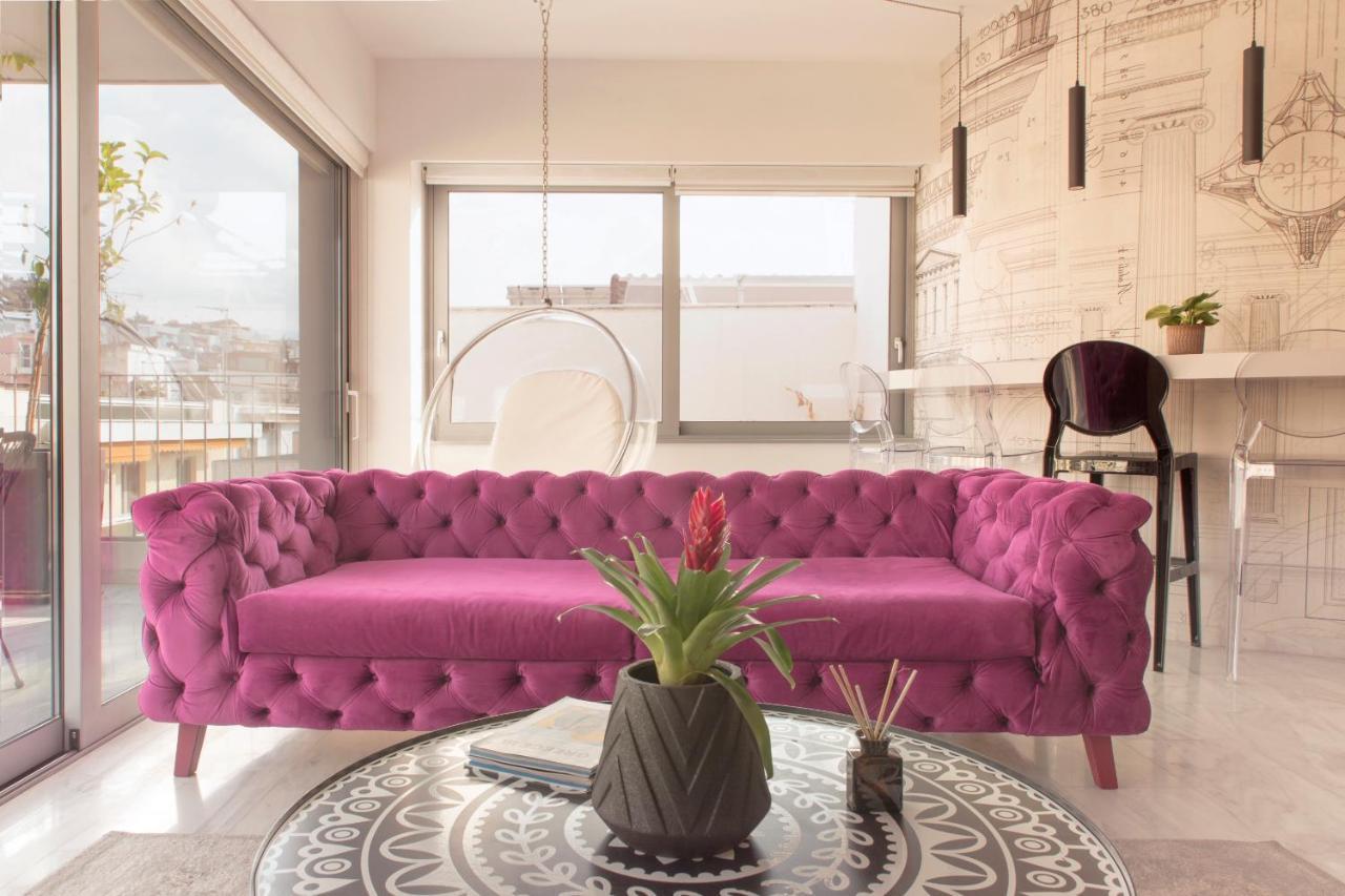 Luxury Apartment Near Acropolis-Living Stone Gold Atene Esterno foto