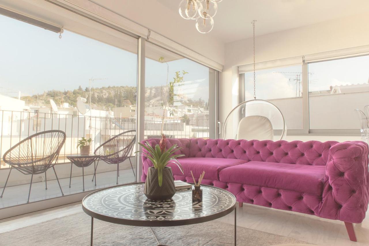 Luxury Apartment Near Acropolis-Living Stone Gold Atene Esterno foto